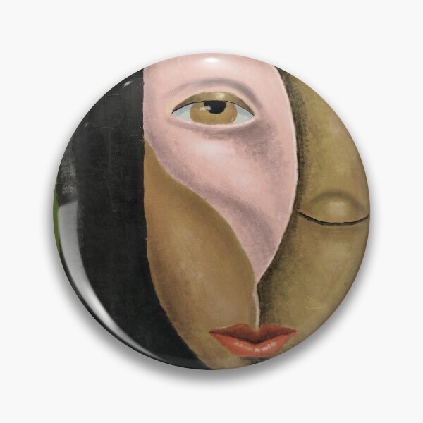 Item preview, Abstract Earth Tone Cubism Face Portrait designed and sold by aekritdeach.
