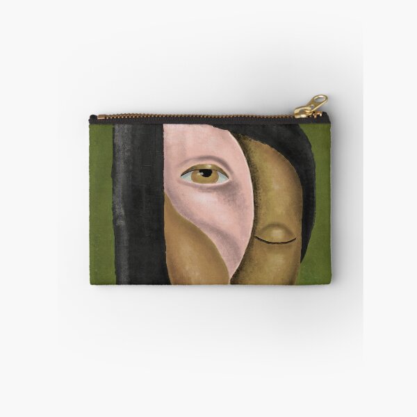 Item preview, Abstract Earth Tone Cubism Face Portrait designed and sold by aekritdeach.