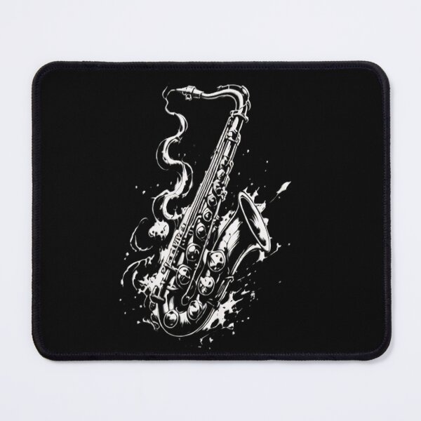 Item preview, Saxophone Splash Graphic | Jazz Music Instrument Musician band jamming festivals concerts designed and sold by Jt41.