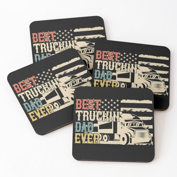 Item preview, Best Trucking Dad Ever designed and sold by Dmo3HarkoArt.