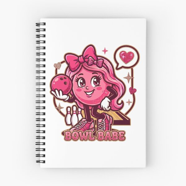 Item preview, Bowl Babe Y2K Glitter Pink Bowling Queen Graphic designed and sold by Japan Cyberpunk Universe & Surreal Characters.