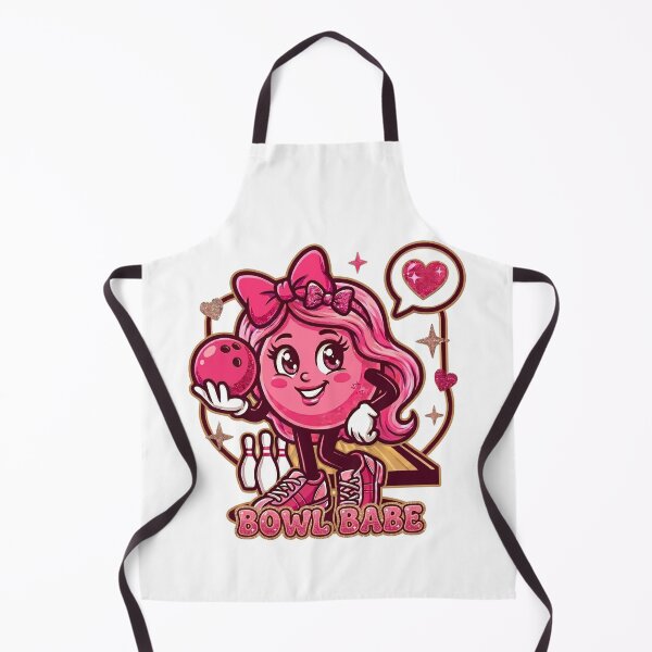 Item preview, Bowl Babe Y2K Glitter Pink Bowling Queen Graphic designed and sold by Japan Cyberpunk Universe & Surreal Characters.