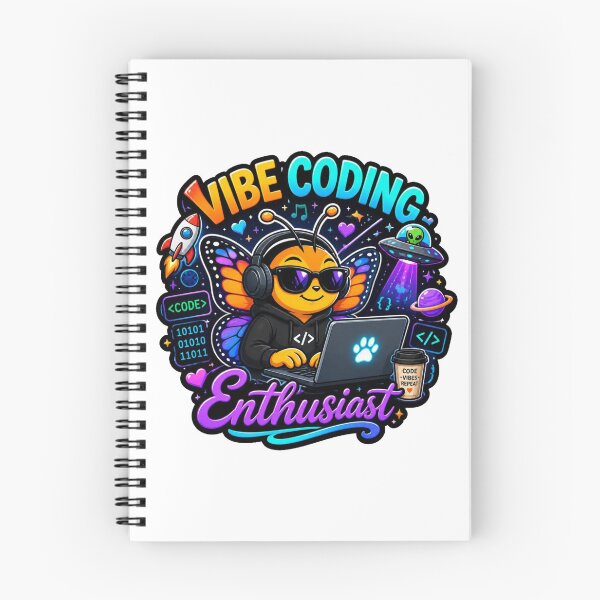 Item preview, Vibe Coding Butterfly – Cute Data Scientist Sticker | Kawaii Tech Butterfly Coder Gift designed and sold by NuniDesigns.