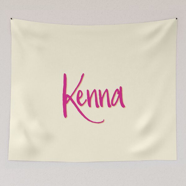 Item preview, KENNA personalized type design designed and sold by CharlottePlaceArt.