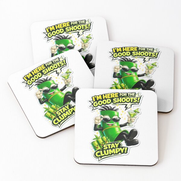 Item preview, Good Shoots Bamboo Martini Plant Lover Pun Sticker designed and sold by Japan Cyberpunk Universe & Surreal Characters.
