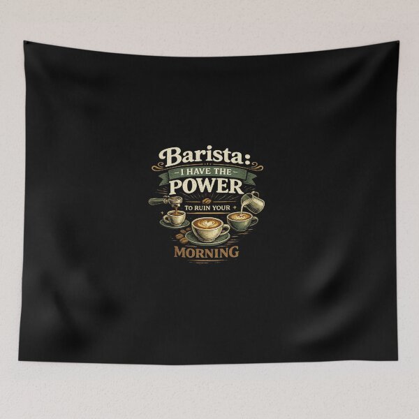 Item preview, Barista Power Activated designed and sold by SRFusionStudio.