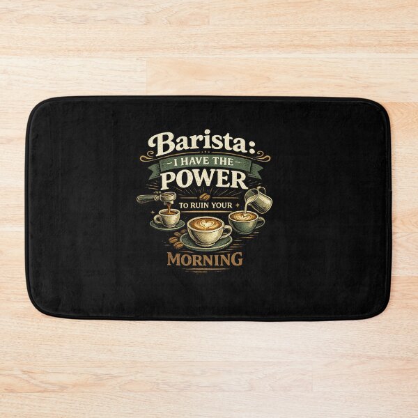 Item preview, Barista Power Activated designed and sold by SRFusionStudio.