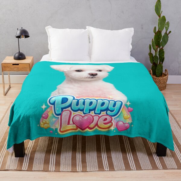 Item preview, Cute Maltese Puppy Love Kawaii Dog Aesthetic designed and sold by Japan Cyberpunk Universe & Surreal Characters.