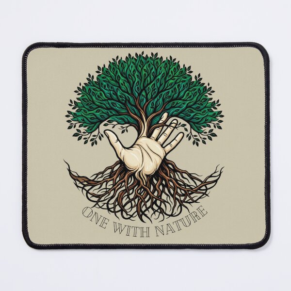 Item preview, Tree of Life Human Hand and Roots Nature Design designed and sold by VintryOff.