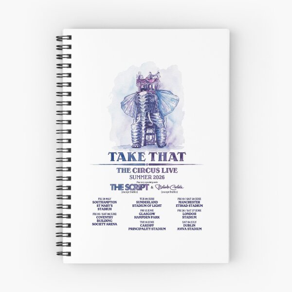Item preview, Take That Band The Circus Summer 2026 Tour Dates  designed and sold by aridawstrusbbyg.