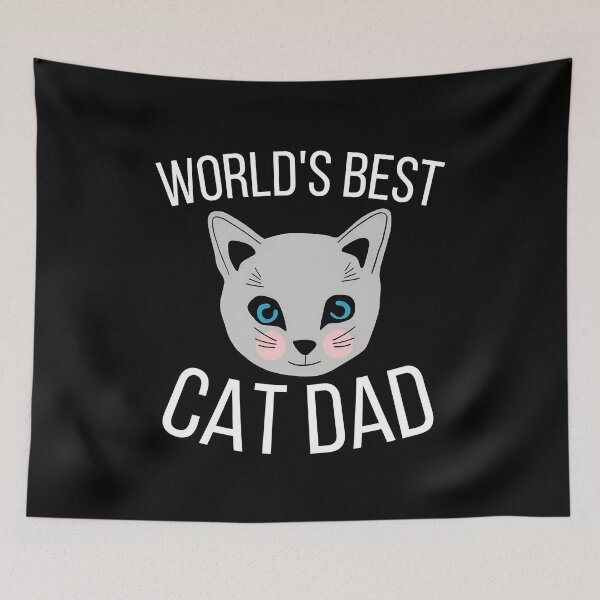 Item preview, Worlds Best Cat Dad designed and sold by Dmo3HarkoArt.