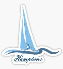 The Hamptons - Long Island. Sticker