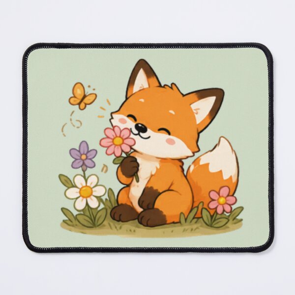 Item preview, Cute Springtime Fox designed and sold by MellowMunchkins.