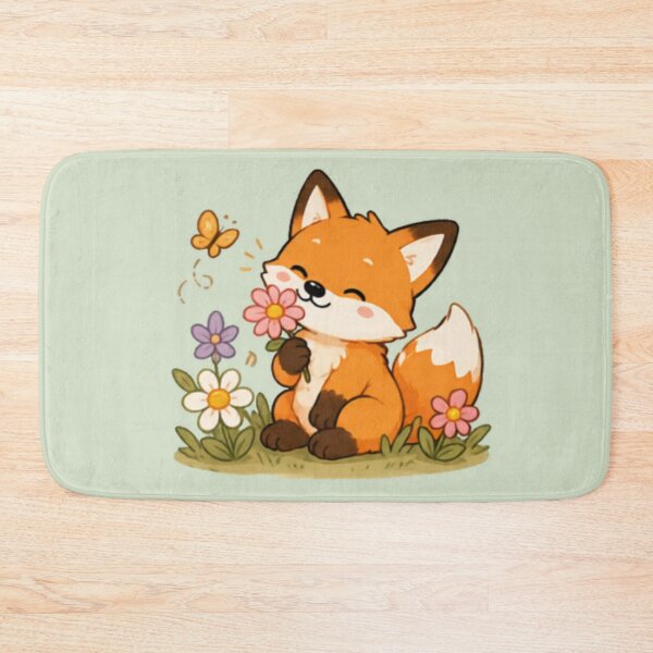 Item preview, Cute Springtime Fox designed and sold by MellowMunchkins.