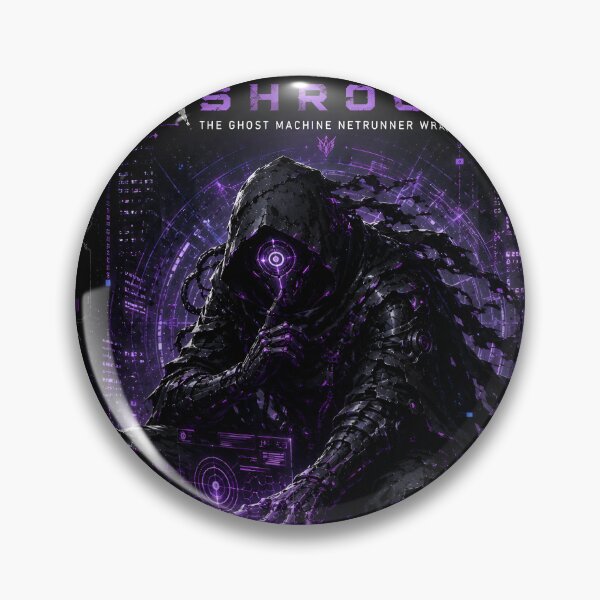 Item preview, Void Shroud (Series 9) - Cyberpunk Interstellar Ghost Machine Netrunner Wraith Art designed and sold by RiteshCenter.