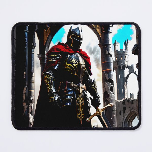 Item preview, Gothic Dark Knight in Ruined Castle designed and sold by CuteSlothWorld.