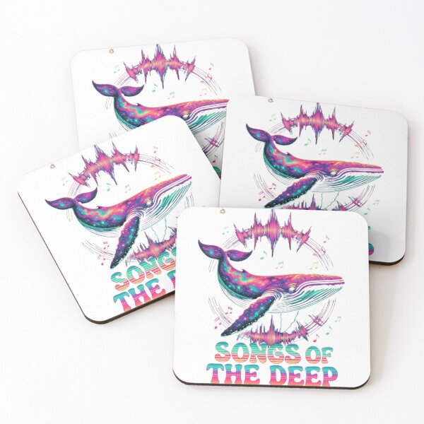 Item preview, Songs of the Deep | Cosmic Whale Music Art designed and sold by NatureHarmony16.