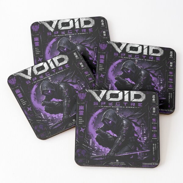 Item preview, Void Spectre (Series 9) - Cyberpunk Interstellar Stealth Infiltration Shinobi Art designed and sold by RiteshCenter.