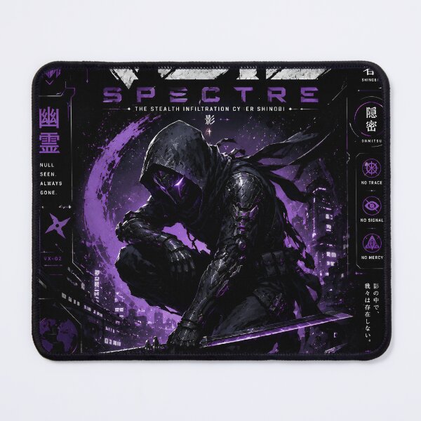 Item preview, Void Spectre (Series 9) - Cyberpunk Interstellar Stealth Infiltration Shinobi Art designed and sold by RiteshCenter.