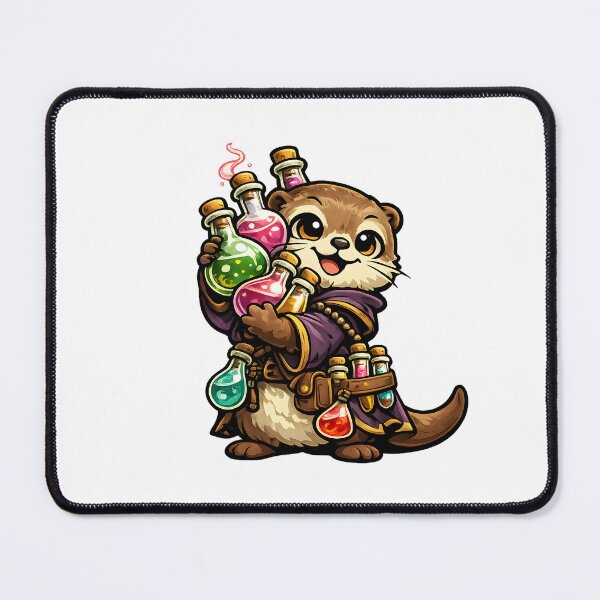 Item preview, Potion Goblin Otter | Cute Alchemist Fantasy Gamer Shirt designed and sold by Byte Bark.