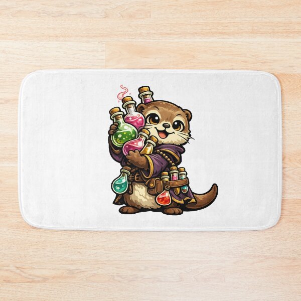 Item preview, Potion Goblin Otter | Cute Alchemist Fantasy Gamer Shirt designed and sold by Byte Bark.