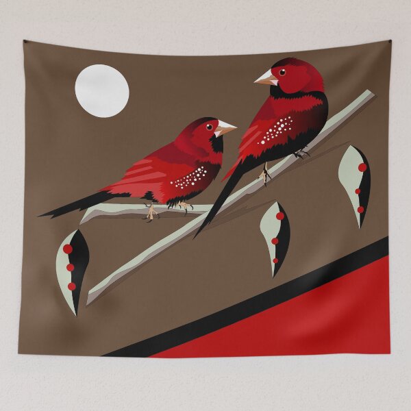 Item preview, Crimson Finchs designed and sold by Graham Colton.