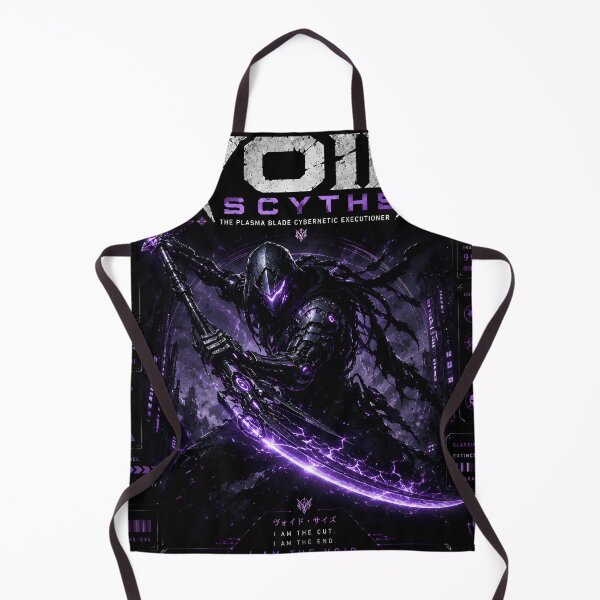 Item preview, Void Scythe (Series 9) - Cyberpunk Interstellar Plasma Blade Executioner Art designed and sold by RiteshCenter.
