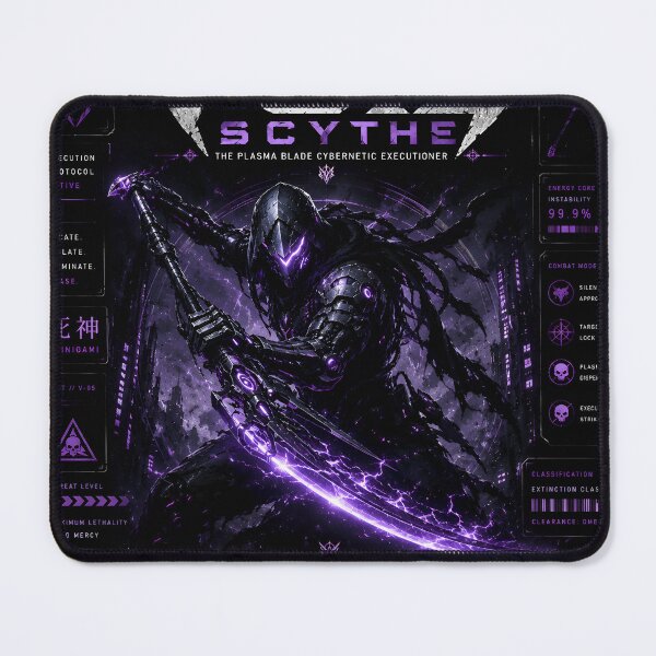 Item preview, Void Scythe (Series 9) - Cyberpunk Interstellar Plasma Blade Executioner Art designed and sold by RiteshCenter.