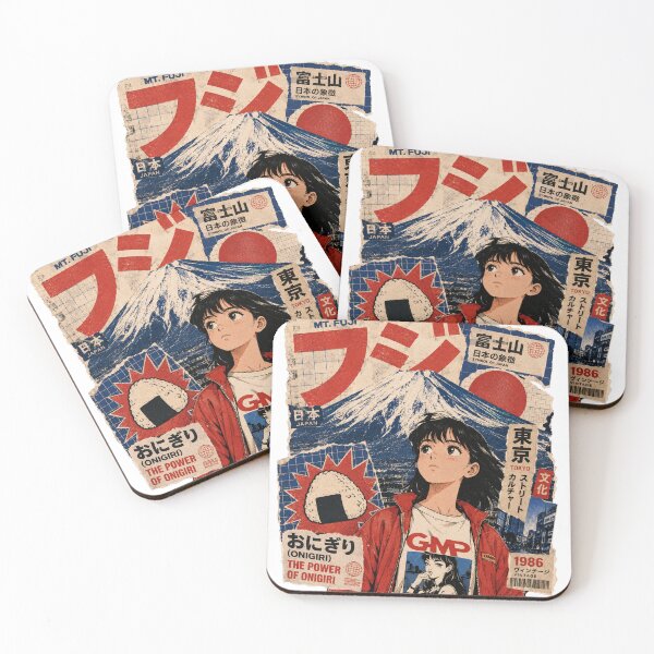 Item preview, Mt. Fuji Manga Collage – Vintage Japanese Street Culture designed and sold by zumerdiego.