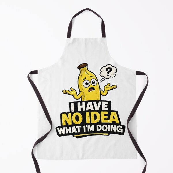 Item preview, Funny Banana No Idea Humor Confused Cartoon Character designed and sold by MonkiFlipp.