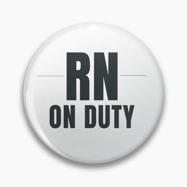 Item preview, RN On Duty | Registered Nurse Design designed and sold by HeartAndArtShop.