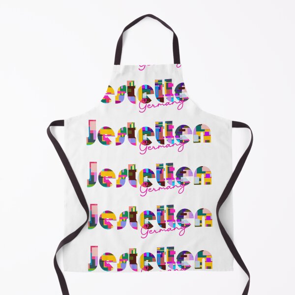 Item preview, Jestetten, Germany, Vibrant Abstract City Typography Art designed and sold by Wanderful-roads.