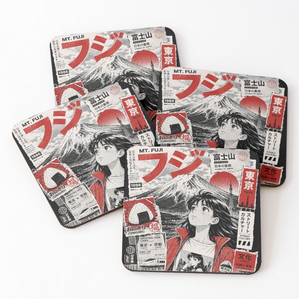 Item preview, Mt. Fuji Manga Collage – Vintage Japanese Street Culture designed and sold by zumerdiego.