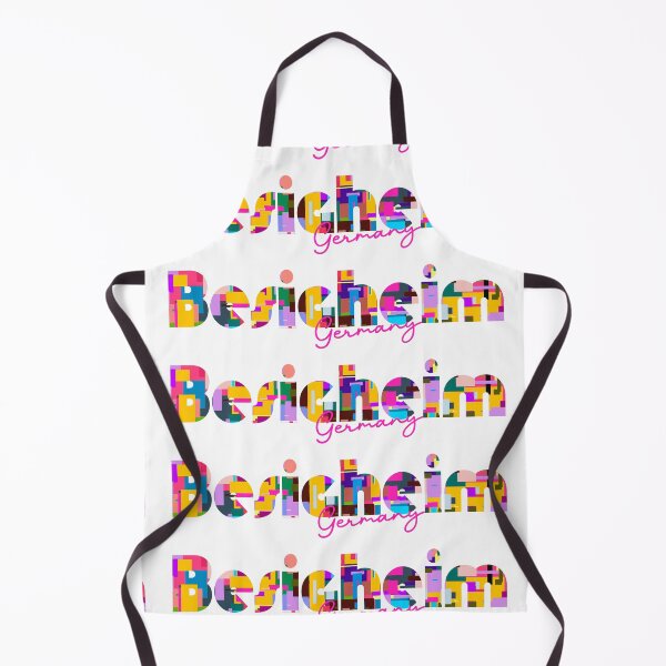 Item preview, Besigheim, Germany, Vibrant Abstract City Typography Art designed and sold by Wanderful-roads.