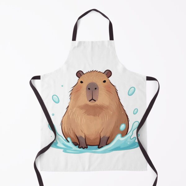 Item preview, Capybara Splash Water Play designed and sold by RandomWalker.