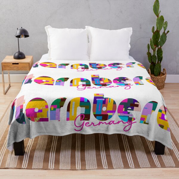 Item preview, Starnberg, Germany, Vibrant Abstract City Typography Art designed and sold by Wanderful-roads.