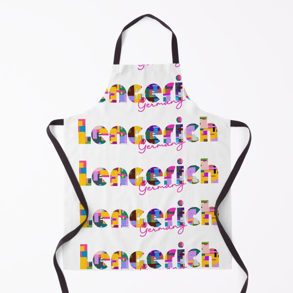 Item preview, Lengerich, Germany, Vibrant Abstract City Typography Art designed and sold by Wanderful-roads.