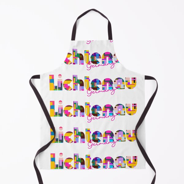 Item preview, Lichtenau, Germany, Vibrant Abstract City Typography Art designed and sold by Wanderful-roads.