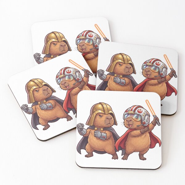 Item preview, Capybara Space Warriors Kawaii Sci-Fi designed and sold by Sovira Studio .