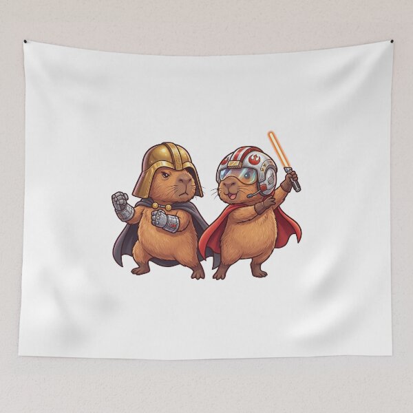 Item preview, Capybara Space Warriors Kawaii Sci-Fi designed and sold by Sovira Studio .