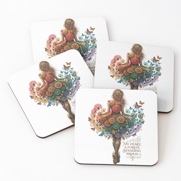 Item preview, Forest Heart Standing Proud Nature Spirit designed and sold by Sovereign Supply Co..