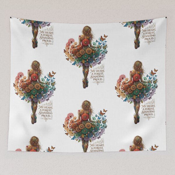 Item preview, Forest Heart Standing Proud Nature Spirit designed and sold by Sovereign Supply Co..