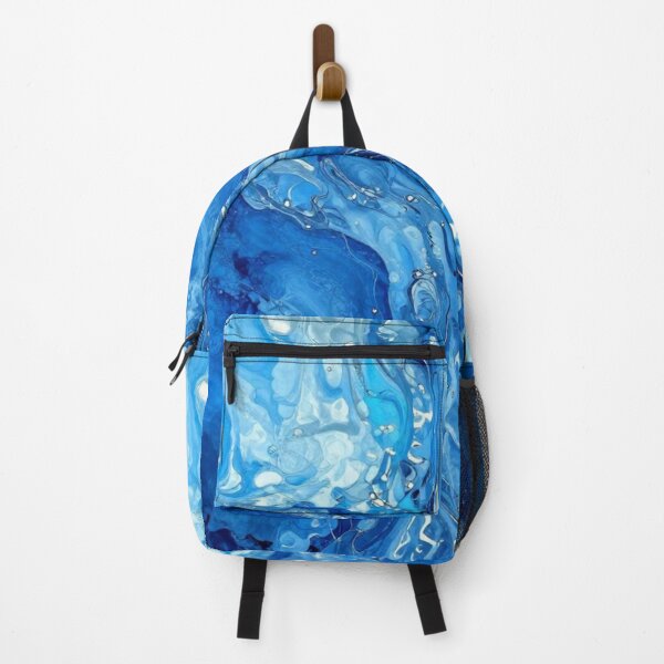 Item preview, Blue Fluid Marble Abstract designed and sold by RandomWalker.