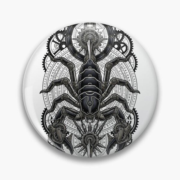 Item preview, Symmetrical Scorpion Gear 2 designed and sold by Studio77-Gothic.