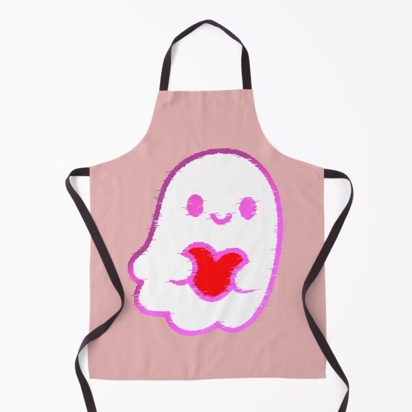 Item preview, Ghost Glitch Pixel Heart Halloween Kawaii designed and sold by AstronautMerch.