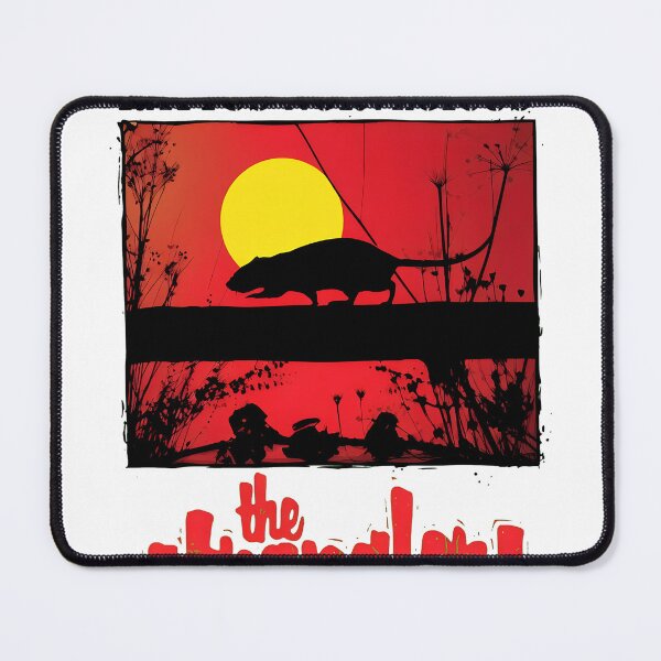 Item preview, Vintage Rat Silhouette Music Graphic  designed and sold by HumorInHues.