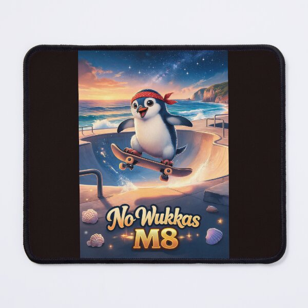 Item preview, Fairy Penguin - No Wukkas M8 designed and sold by The Aussie Muse • Purple Empress  .