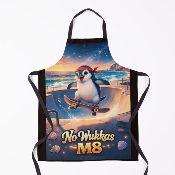 Item preview, Fairy Penguin - No Wukkas M8 designed and sold by The Aussie Muse • Purple Empress .