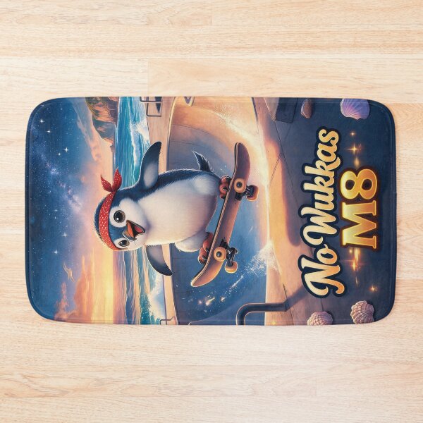 Item preview, Fairy Penguin - No Wukkas M8 designed and sold by The Aussie Muse • Purple Empress  .