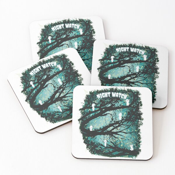 Item preview, Mystery Forest Spirit Night Tree Silhouette designed and sold by HumorInHues.